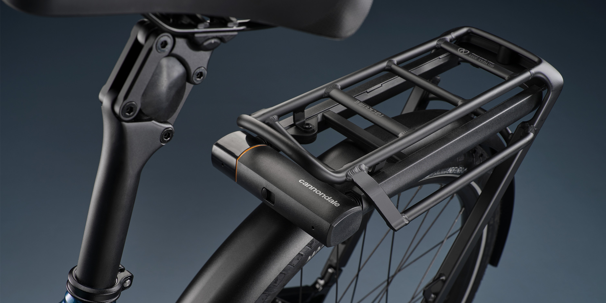 Bike Rear Rack Lock Products - Locks - The integrated RackLock - Bikeseason